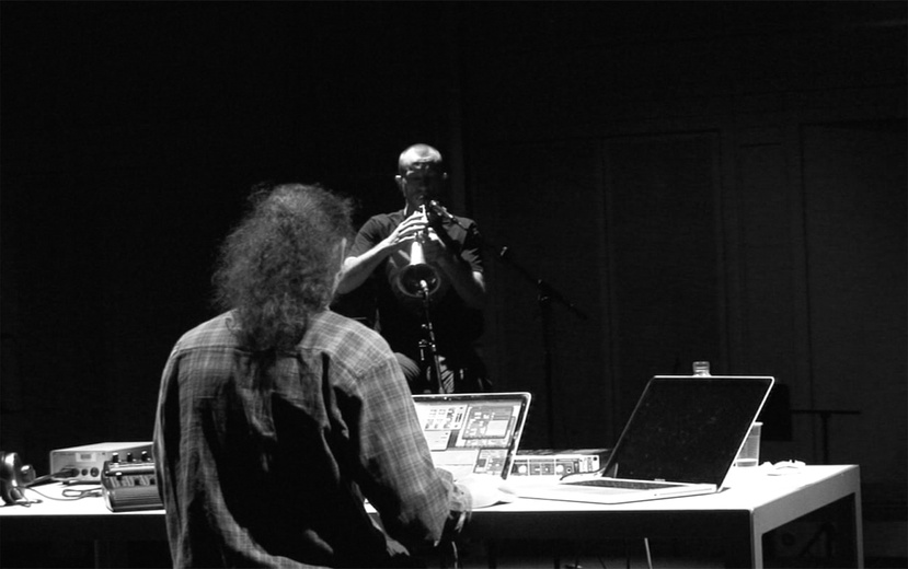 Mederic Collignon improvise en concert avec le logiciel OMax (RIM B. Lévy)  